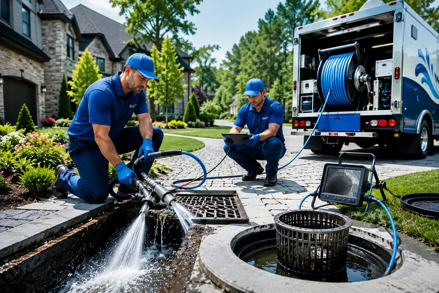 Local outdoor drain cleaning professionals in Midland, GA